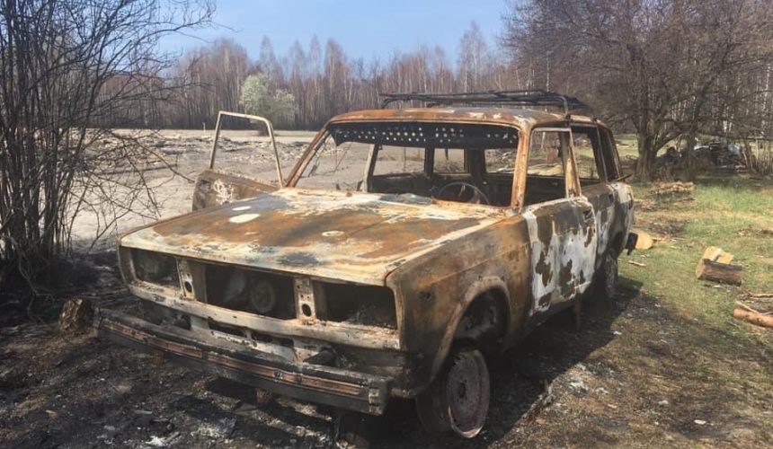 Про стан справ з людьми з погорілих сіл Овруцького району, Житомирщини.