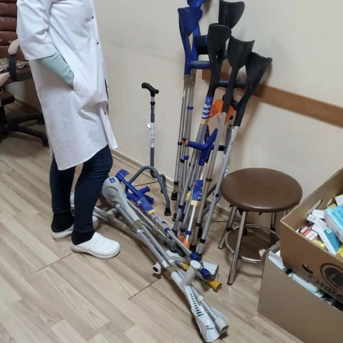 Передали медичну допомогу в військовий госпіталь в м. Івано-Франківськ. Передали медичну допомогу в військовий госпіталь в м. Івано-Франківськ.
