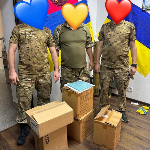 Передали медичну допомогу військовим медикам, які вже скоро виїжджають на нуль! Передали медичну допомогу військовим медикам, які вже скоро виїжджають на нуль!