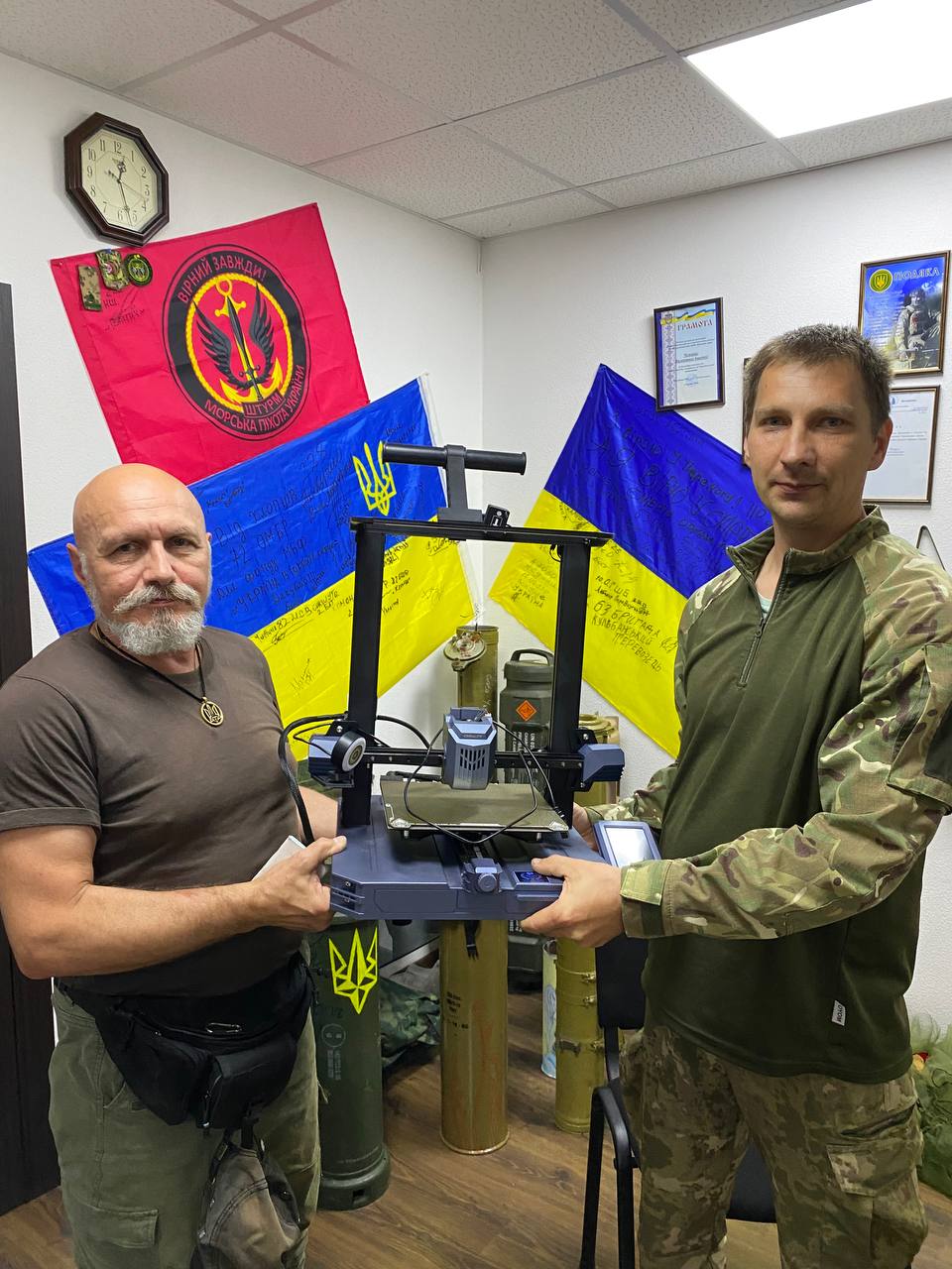 3-Д принтер для українських дронів від нашої команди з Канади, Ванкувер 3-Д принтер для українських дронів від нашої команди з Канади, Ванкувер