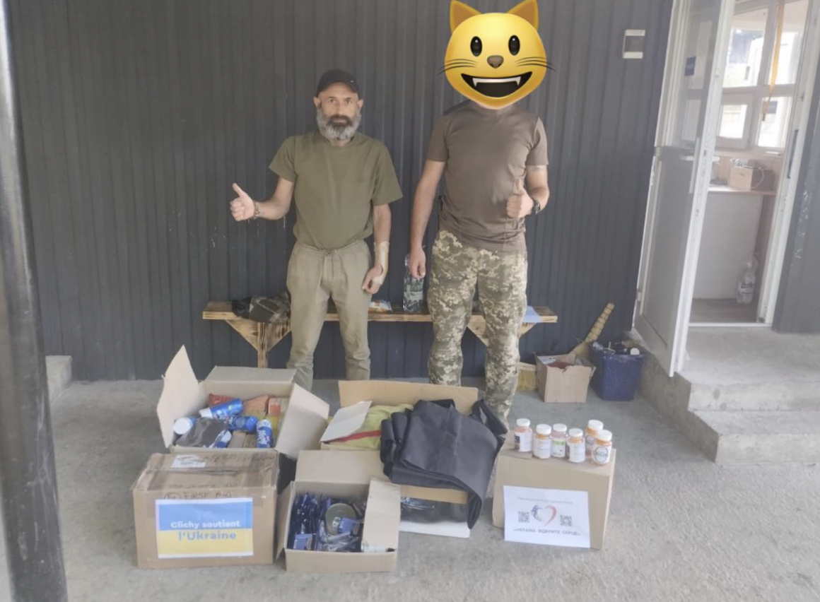 Передача гуманітарної допомоги військовим! Передача гуманітарної допомоги військовим!