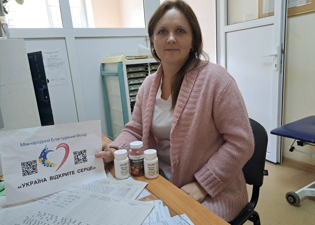 Передали вітаміни в госпіталь на Івано-Франківщині Передали вітаміни в госпіталь на Івано-Франківщині