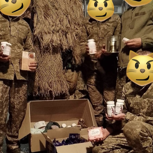 Маскувальні сітки та вітаміни для наших хлопців Маскувальні сітки та вітаміни для наших хлопців