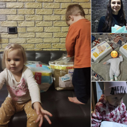 Передали засоби гігієни родинам з дітками! Передали засоби гігієни родинам з дітками!