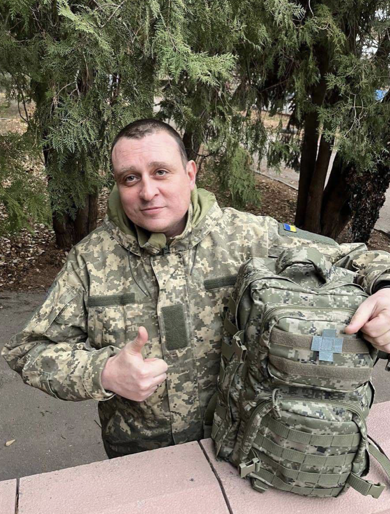 Передали тактичний рюкзак для ЗСУ Передали тактичний рюкзак для ЗСУ