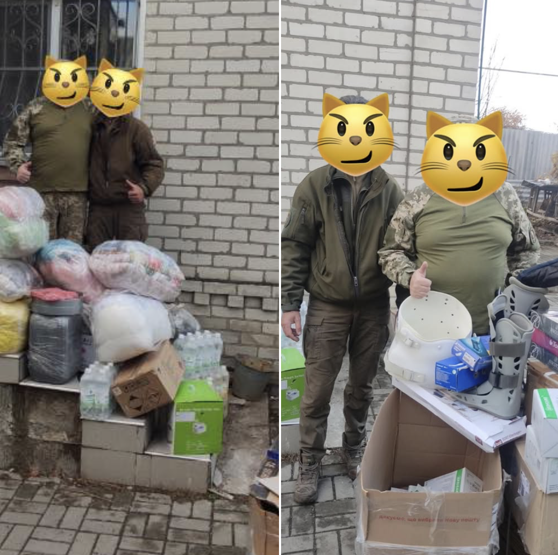 Наш фонд передав необхідні медичні засоби та вітаміни для військових Наш фонд передав необхідні медичні засоби та вітаміни для військових