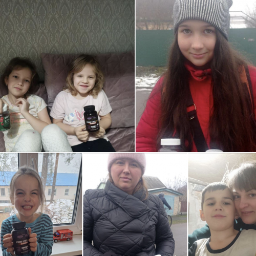 Передали вітаміни дітям Передали вітаміни дітям
