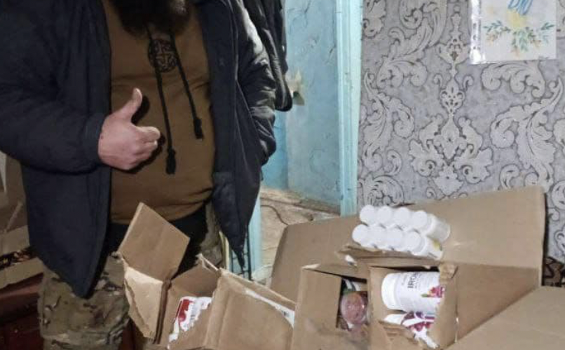 Передали вітаміни для військових Передали вітаміни для військових